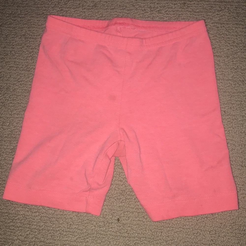 Peach color shorts for girls